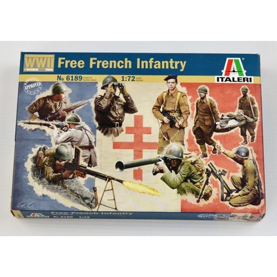 Italeri WWII Free French Infantry 6189 1:72