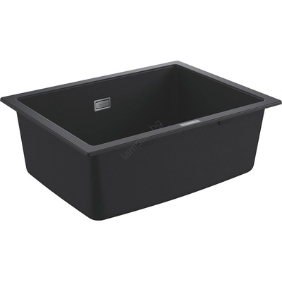 31655ap0 - Композитна мивка k700u 610 × 460 мм черна (gh0992)