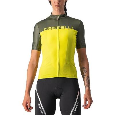 Castelli VELOCISSIMA dámsky sulphur/military green