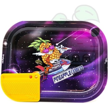 Best Buds Метална Тавичка Pineapple Express Small с Магнитна Грайндер Карта (610885)