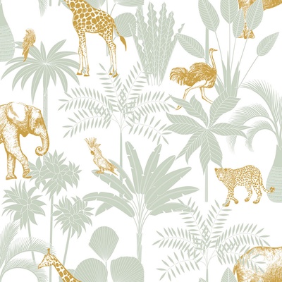 ICH Wallcoverings 976-4 Dětská vliesová tapeta na zeď Mika, rozměry 0,53 x 10,05 m