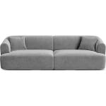 Cosmopolitan Design Светлосив кадифен диван 255 cm Campi - Cosmopolitan Design (COS_4S_120_F1_CAMPI6)