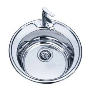 Cascada Мивка за кухня от неръждаема стомана Cascada Алпака 49х49х18см (343788) Мивка за вграждане
