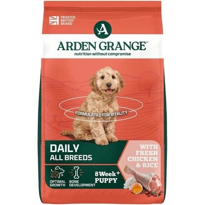 Arden Grange Dog Puppy & Junior rich in fresh Chicken 14 kg