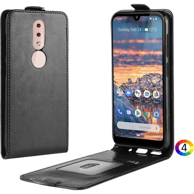 Nokia 4.2 Flip3 Кожен Калъф и Скрийн Протектор