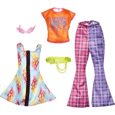 Mattel Barbie oblečenie s doplnkami v praktickom balení HJT34