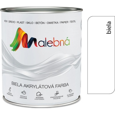 CHEMOLAK Malebná 0100 biela 2,5L