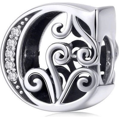 P&J Jewellery Stříbrný přívěsek Magické písmenka 2 SBMA2 C