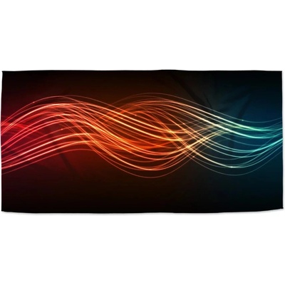 Sablio Ručník s potiskem Abstrakce strip 50 x 100 cm