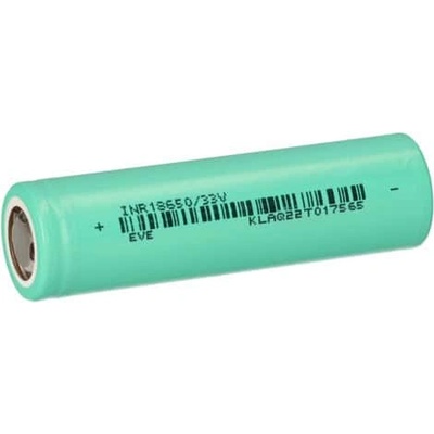 EVE Акумулаторна батерия Eve INR 18650-33V, AA, 3.6V, 3200mAh, Li-ion, 1бр (INR 18650-33V)