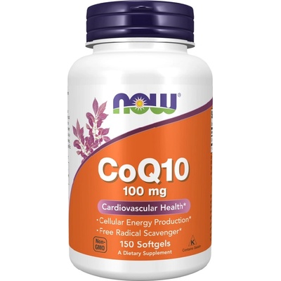 NOW NOW CoQ10 100 mg, 150 Softgels