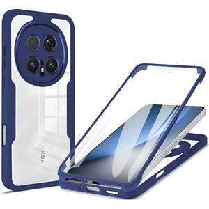 Techsuit Калъф за Honor Magic8 Pro - ColorVerse 360 Series + протектор - Techsuit - Син