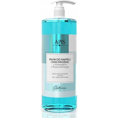 Apis Natural Cosmetics Optima sprchový a kúpeľový gél s minerálmi z Mŕtveho mora 1000 ml