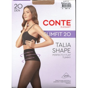 Conte Чорапогащи стягащи Conte Slimfit 20 den