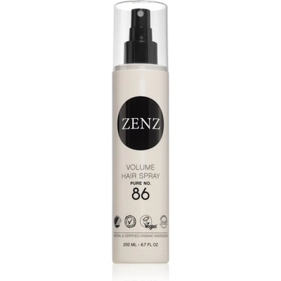 ZENZ Organic Pure No. 86 лак за коса със средна фиксация 200ml