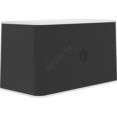 EGLO 75873 - LED димируемо външно стенено осветително тяло VALGIANO LED/5W/5V 2000 mAh IP44 черно (EG75873)