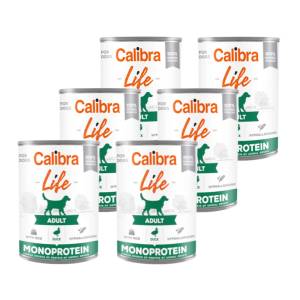 Calibra Dog Life Adult Патица с ориз 6x400г