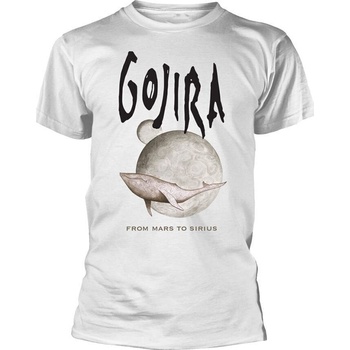 Gojira Риза Whale From Mars Unisex White M (PH13582M)