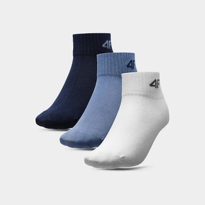 4F Комплект 3 чифта къси чорапи детски 4f 4fjss23usocm104 90s (4fjss23usocm104)
