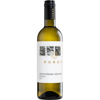 Purus Veltlínske zelené 2024 14,5% 0,75 l (čistá fľaša)