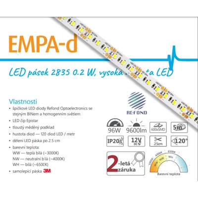 Epiled EMPA-dWW 5 m