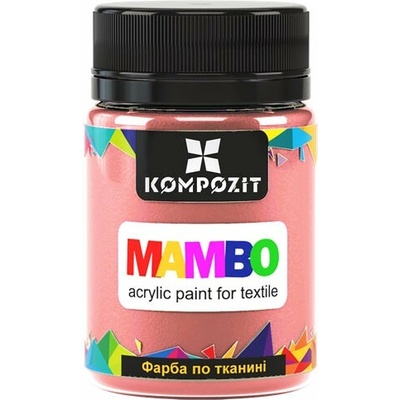 Mambo farba na textil a kožu 50 ml 107 lastúrová