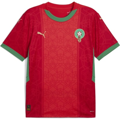 PUMA Футболна фланелка Puma Morocco Home Shirt 2025 Adults - Red/Green