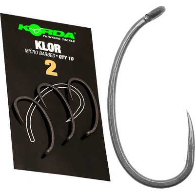Korda Klor Hook Barbless veľ.4 10 ks