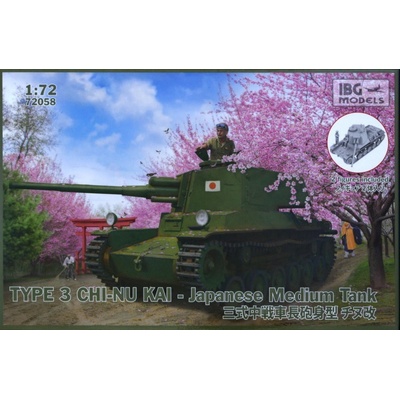 IBG Type 3 CHI NU KAI Japanese Medium Tank Models 72058 1:72