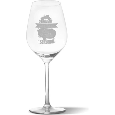 Sablio Pohár na víno Čas strávený s rodinou 490 ml