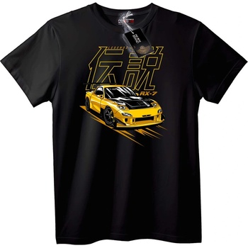 NOONEBRAND Тениска RX-7 Легенда - S, Black