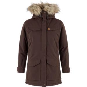 Fjall Raven Дамско палто Fjällräven Women's Nuuk Parka Coat - Black Oak (102-3043-0614)