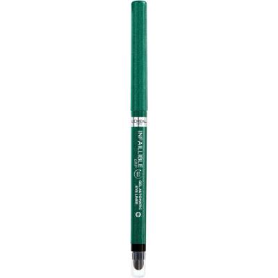 L’Oréal Paris Infaillible Grip 36h Gel Automatic Liner voděodolná gelová tužka na oči Green 5 g