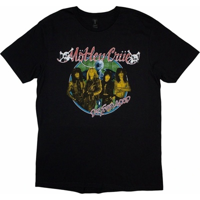Motley Crue tričko Dr Feelgood Circle Photo čierne