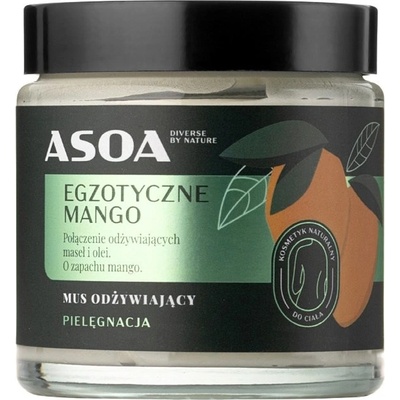 Asoa tělové Máslo Exotické Mango 120 ml