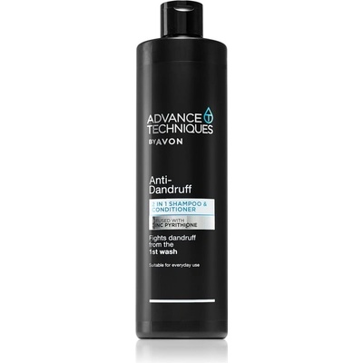 Avon Advance Techniques AntiDandruff Shampoo a kondicionér 2v1 proti lupům 400 ml