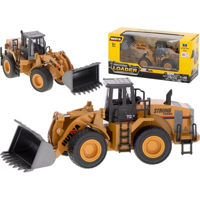 H-TOYS 5925 HUINA Toys Model Kolesový bager 1913 kovový 1:40
