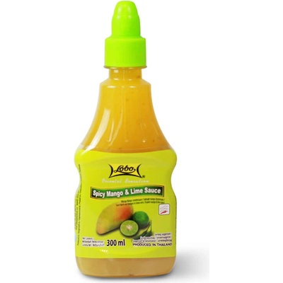 Lobo Mango & Lime pikantná omáčka 300 ml