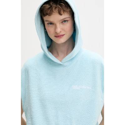 Karl Lagerfeld Jeans - Дамски суичър с уголемена кройка (B2W20034)