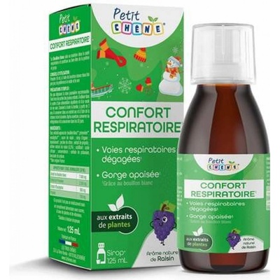 Petit CHENE RESPIRATORY COMFORT detský sirup s hroznovou arómou 125 ml