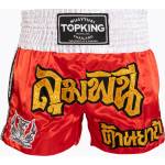 Top King Тренировъчни шорти Top King Thai Boxing red/white