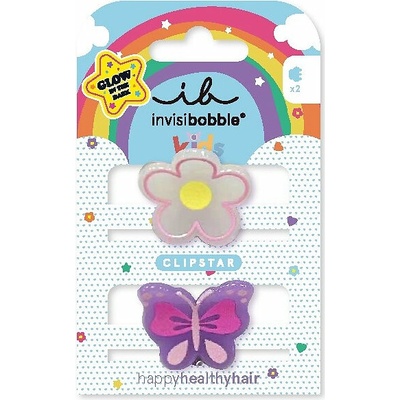Invisibobble Kids Clipstar Glow Happy Flower Happy Flower