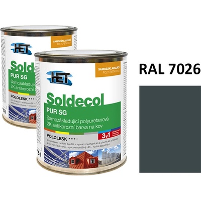 Soldecol PUR SG 0,75L RAL 7026