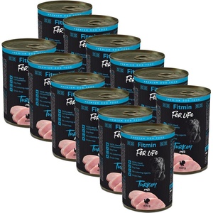 Fitmin Консерва Fitmin For Life TURKEY пате 12 x 400 г