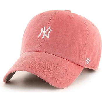 47 brand Шапка 47 brand New York Yankees в розово с апликация (B.BSRNR17GWS.IRA)