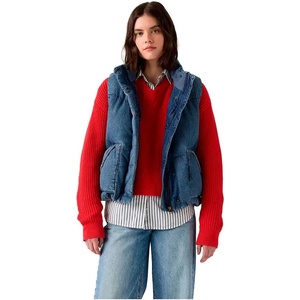 Levi's Потник Levi´s ® Western Bubble vest - Blue (City Worn Ow)