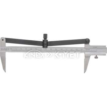 K-MET Маркиращ шублер k-met 6005-10 - 150 мм, 0.1 мм (6005-10)