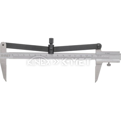 K-MET Маркиращ шублер k-met 6005-10 - 150 мм, 0.1 мм (6005-10)