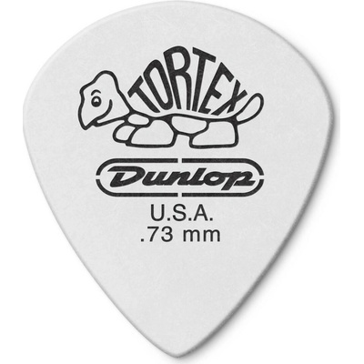 Dunlop 478-073 TORTEX WHITE JAZZ III PICK .73MM - trsátko