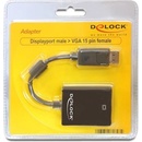 Image 1 of Delock DisplayPort-VGA 15pin Converter M/F 61848